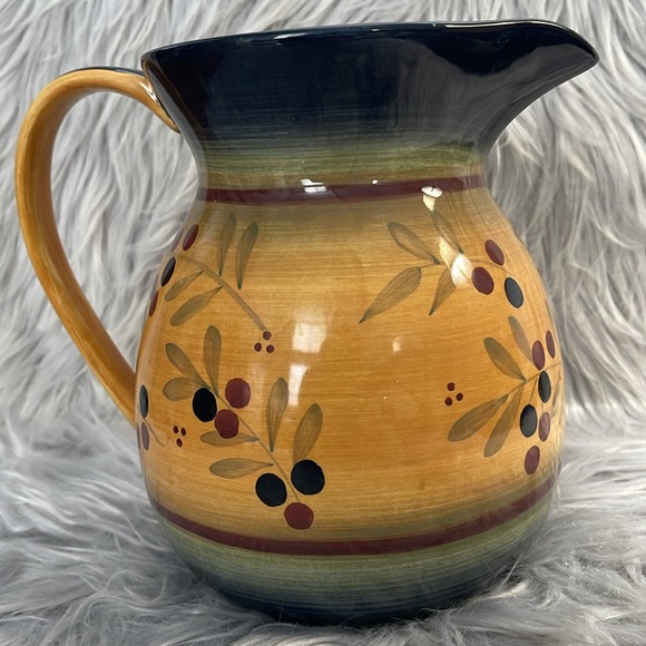 Vintage FTD Vase or‎ Pitcher with handle - Picture 8 of 14